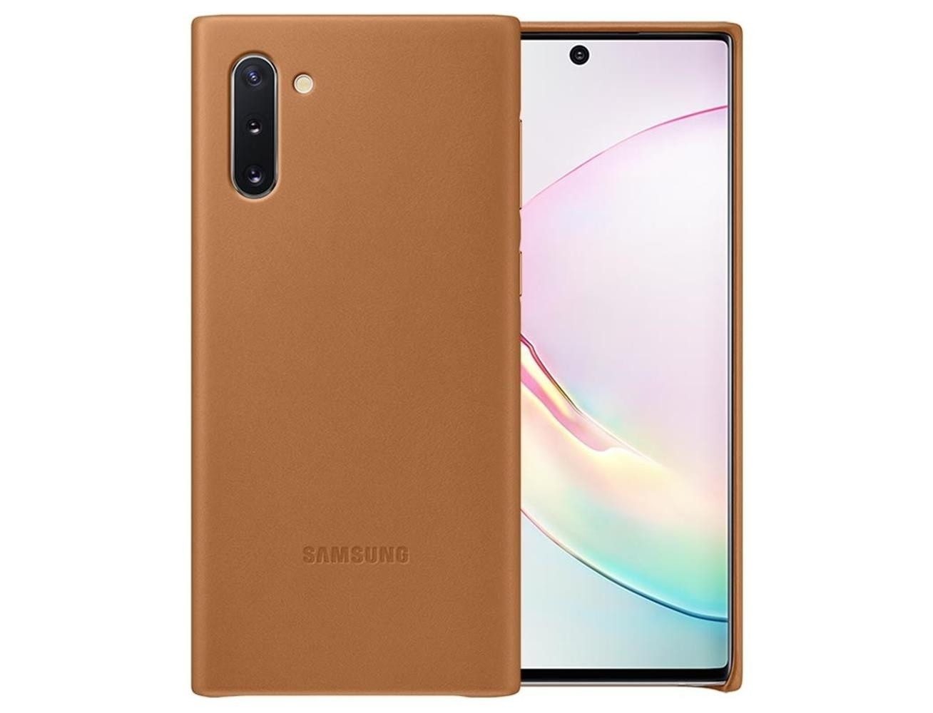Official Samsung Δερμάτινη Θήκη Samsung Galaxy Note 10 Plus - Camel (EF-VN975LAEGWW)