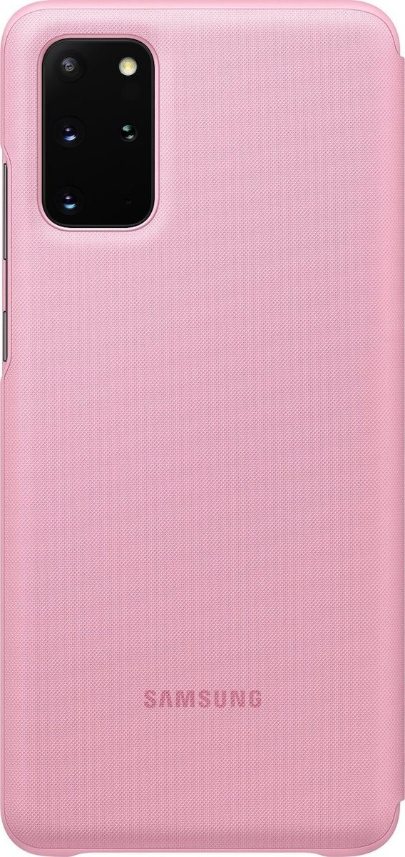Official Samsung Led View Cover Samsung Galaxy S20 Plus - Pink (EF-NG985PPEGEU)