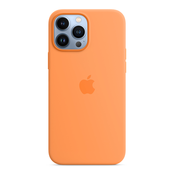 Official Apple Θήκη Σιλικόνης με MagSafe Apple iPhone 13 Pro Max - Marigold (MM2M3ZM/A)
