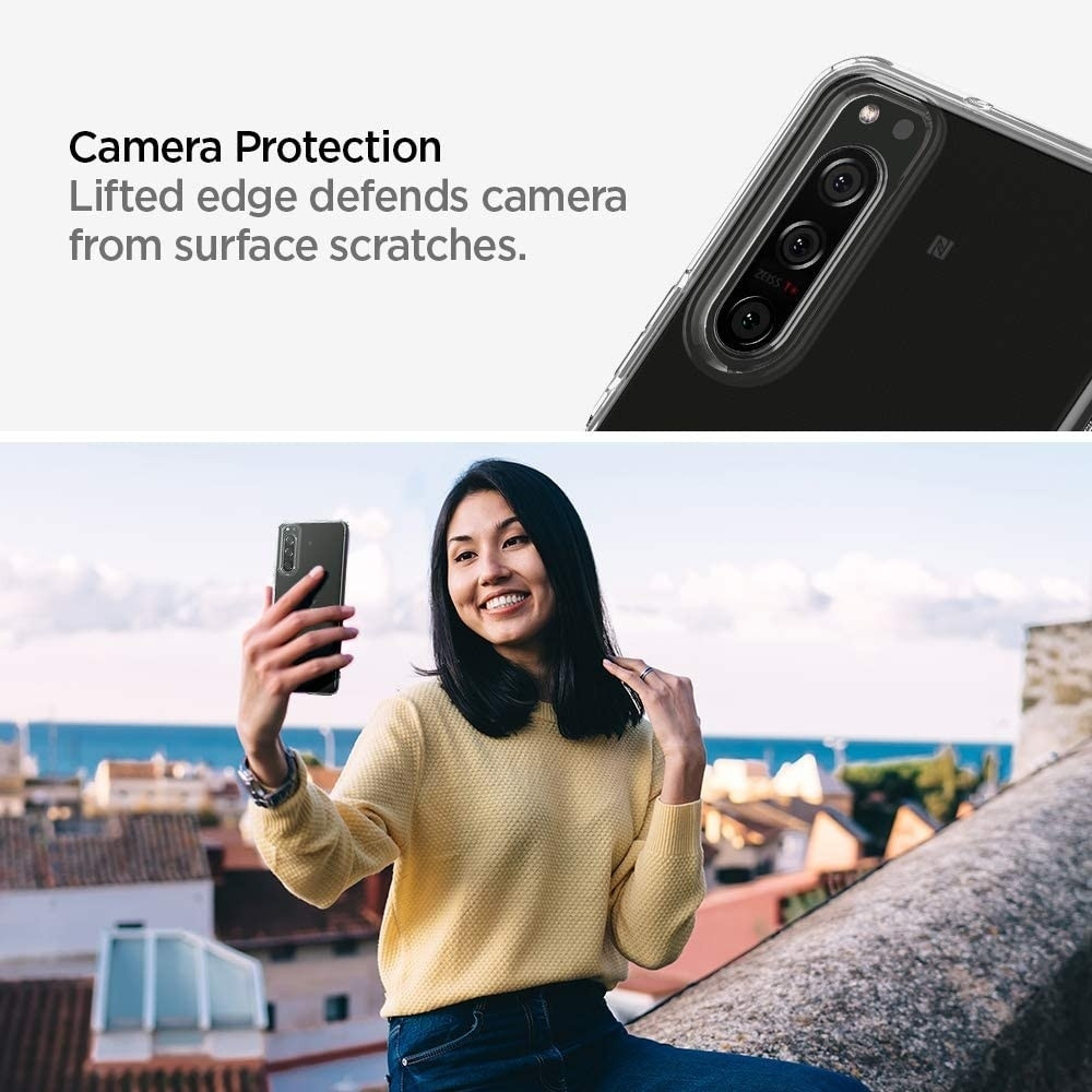 Spigen Θήκη Liquid Crystal Sony Xperia 5 II - Crystal Clear (ACS02116)
