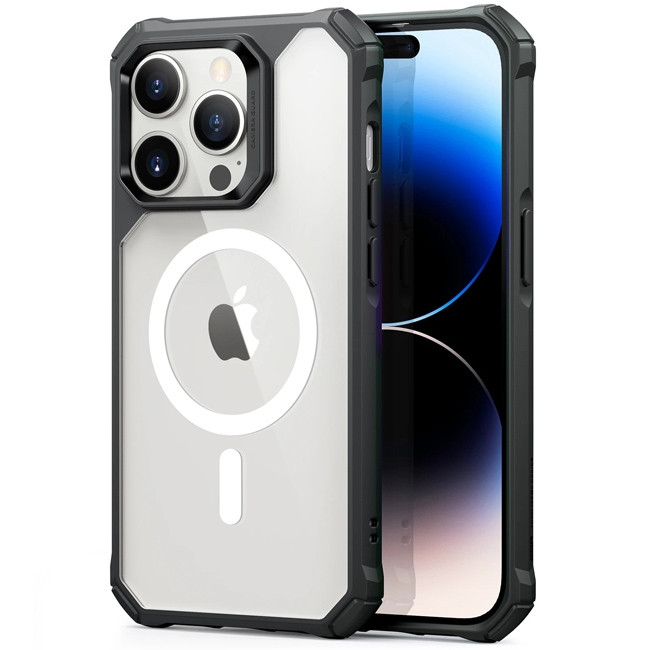 ESR iPhone 14 Pro Air Armor HaloLock MagSafe Clear Black (200-110-166)