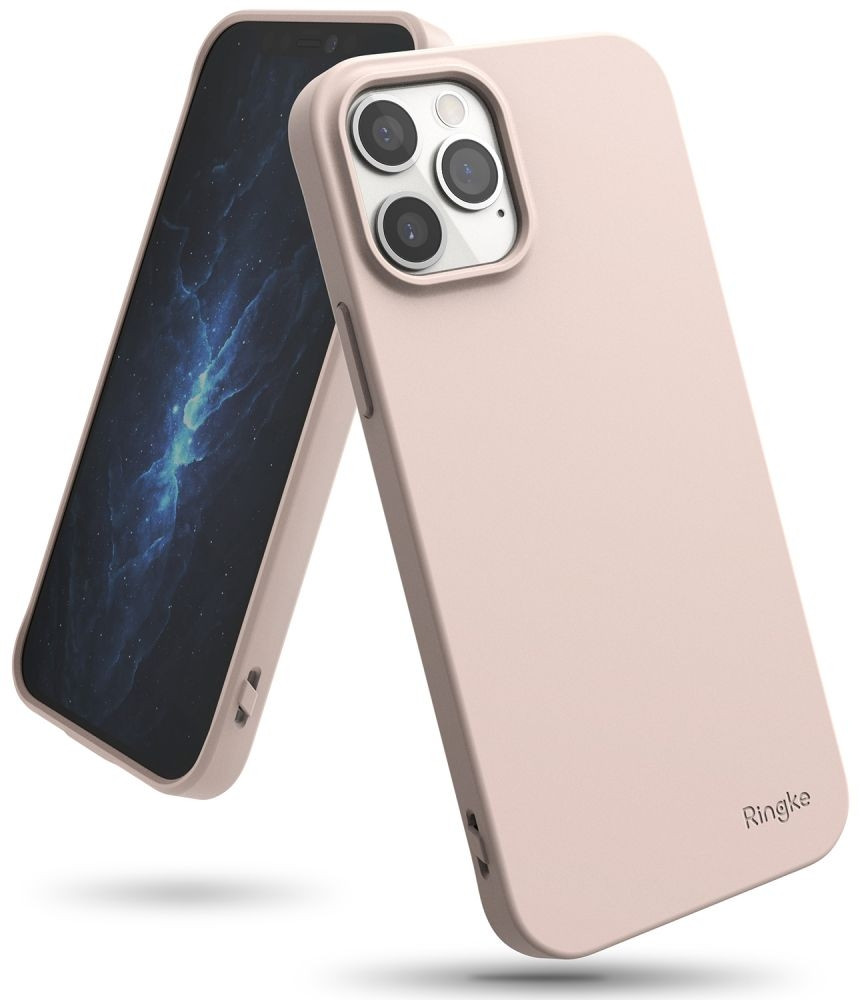 Ringke Air S Θήκη Σιλικόνης Apple iPhone 12 / 12 Pro - Pink Sand (75231) 