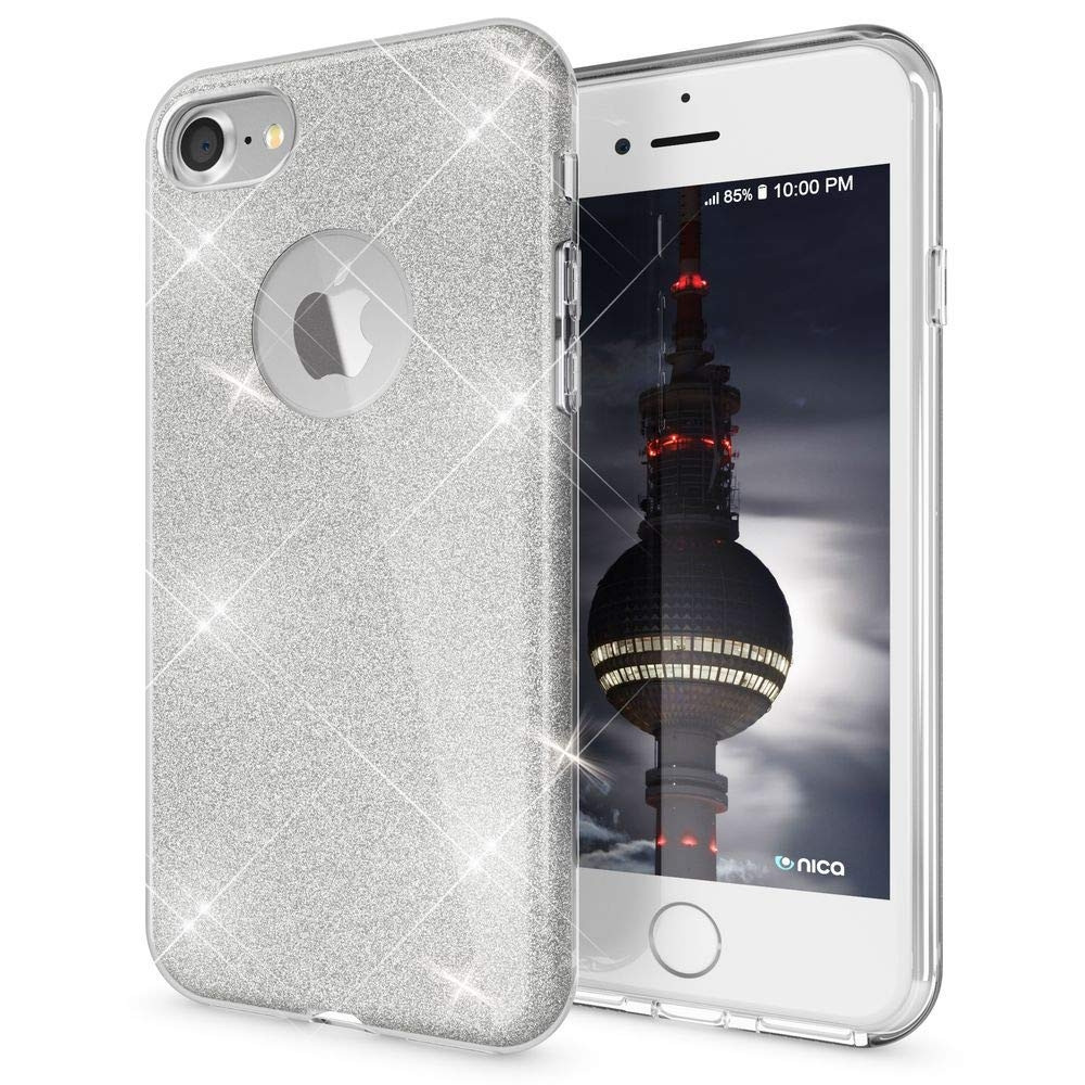 Shining Glitter Case για iPhone 6 Plus/6s Plus Silver- OEM (200-103-898)