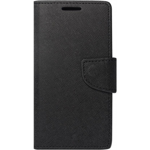 iS Θήκη - Πορτοφόλι για Huawei Y7 2019 Fancy - Black (200-104-755)