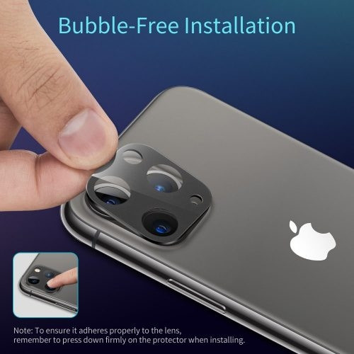 ESR Full Cover 9H Camera Glass iPhone 11 Pro/11 Pro Max Space Grey - (200-105-573)