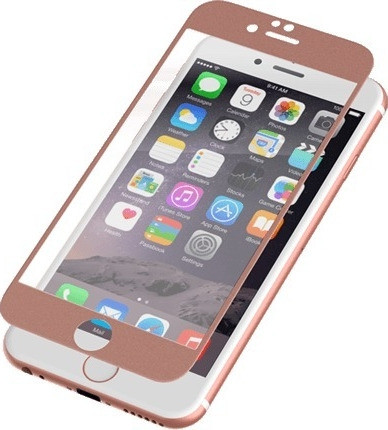 Zagg InvisibleShield Full Face Tempered Glass iPhone 6 / 6s Rose Gold (200-106-190)