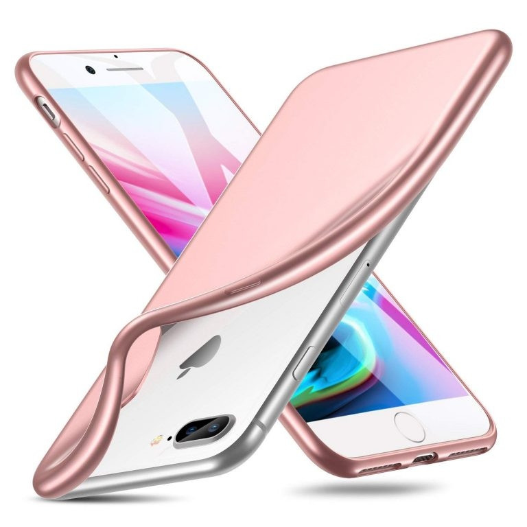 ESR iPhone 7 Plus/8 Appro Slim Soft Case Rose Gold  (200-106-973)