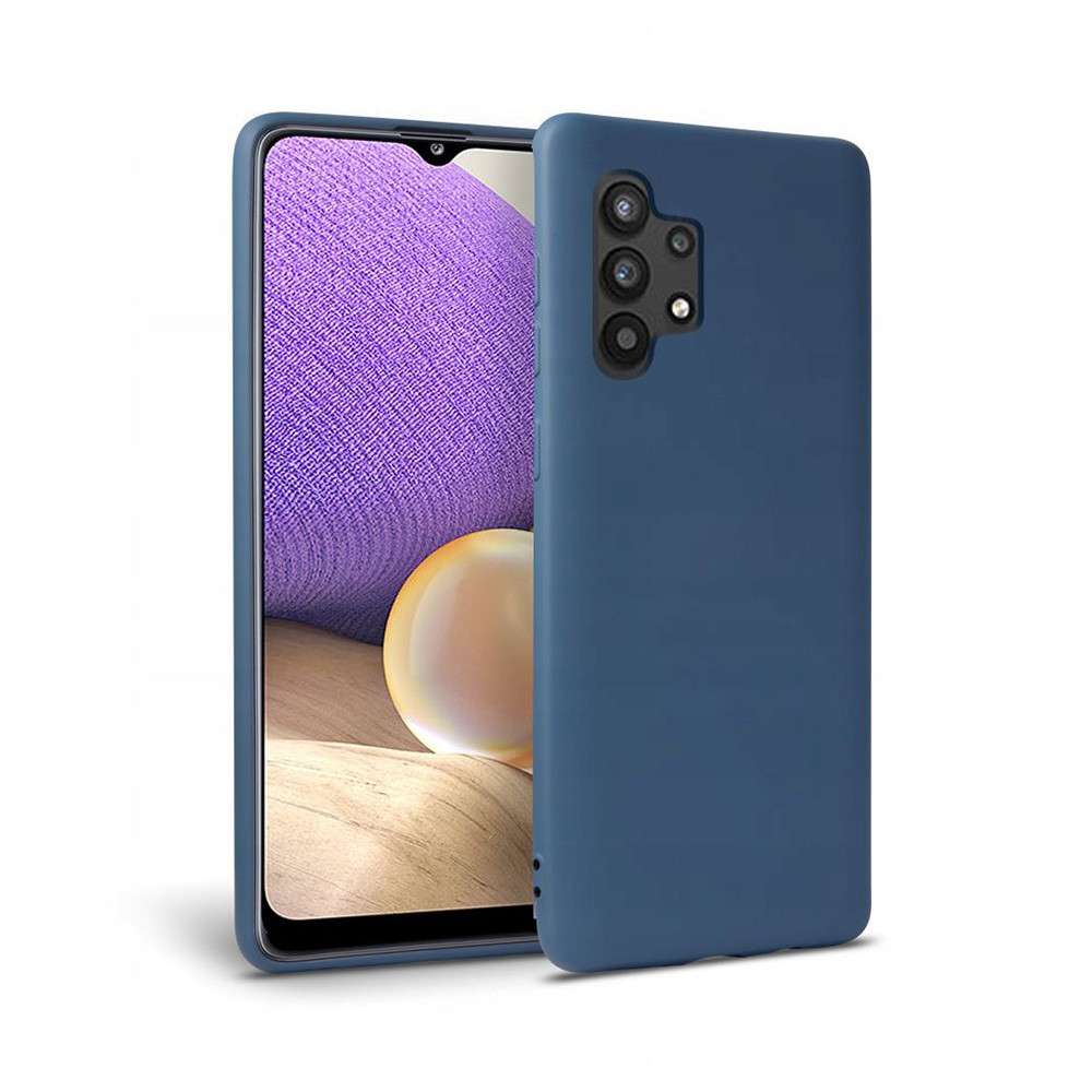 OEM Icon Θήκη Σιλικόνης Samsung Galaxy A32 5G Blue (200-107-749)