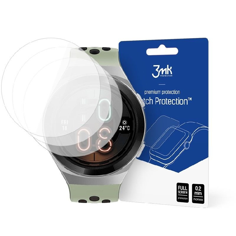 3mk Τζαμάκι για Huawei GT 2e 46mm (3τμ) - (200-107-971)