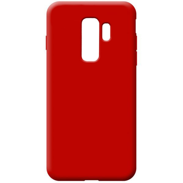 OEM Soft Touch Silicon για Samsung Galaxy S9 Plus Red (200-108-273)