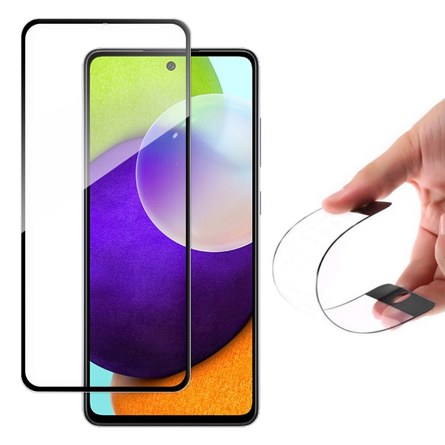 Wozinsky Full Cover Flexi Nano Tempered Glass Black Edge για Samsung Galaxy A52 (200-108-344)