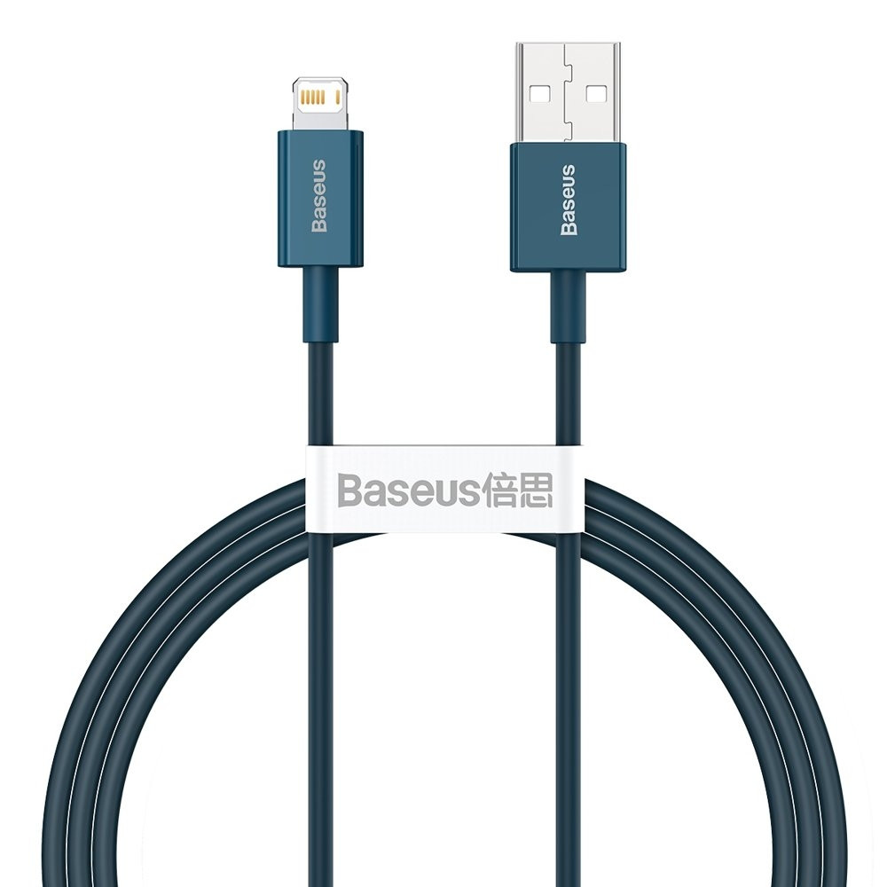 Baseus Superior Cable USB - Lightning 2,4A 1m Blue (CALYS-A03) (200-108-381)