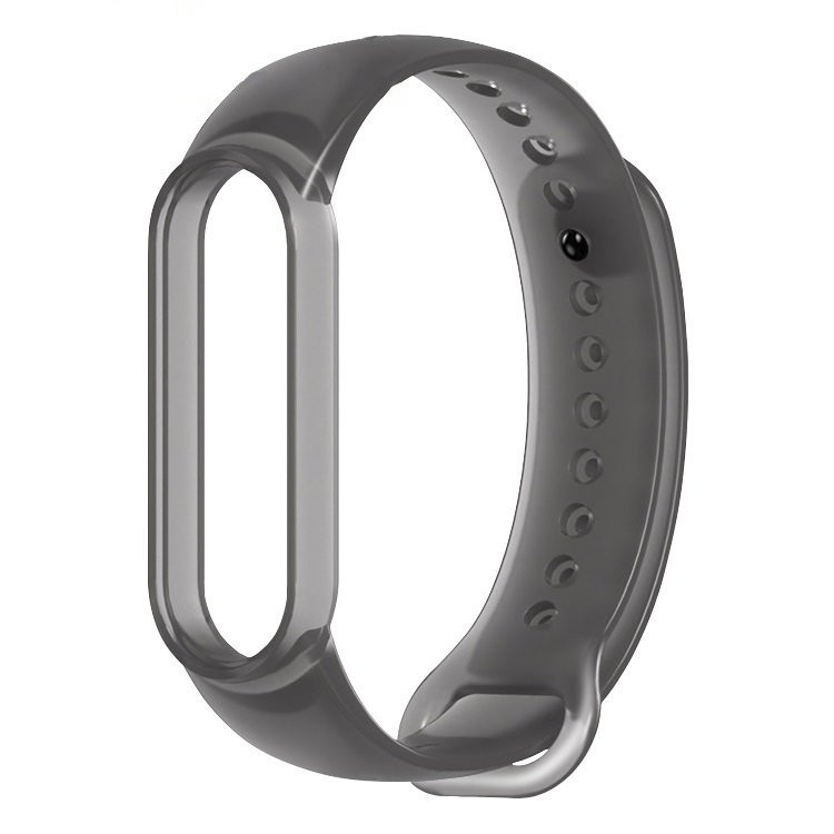 OEM Λουράκι Σιλικόνης για Xiaomi Mi Band 5 - Γκρι  (200-108-418)