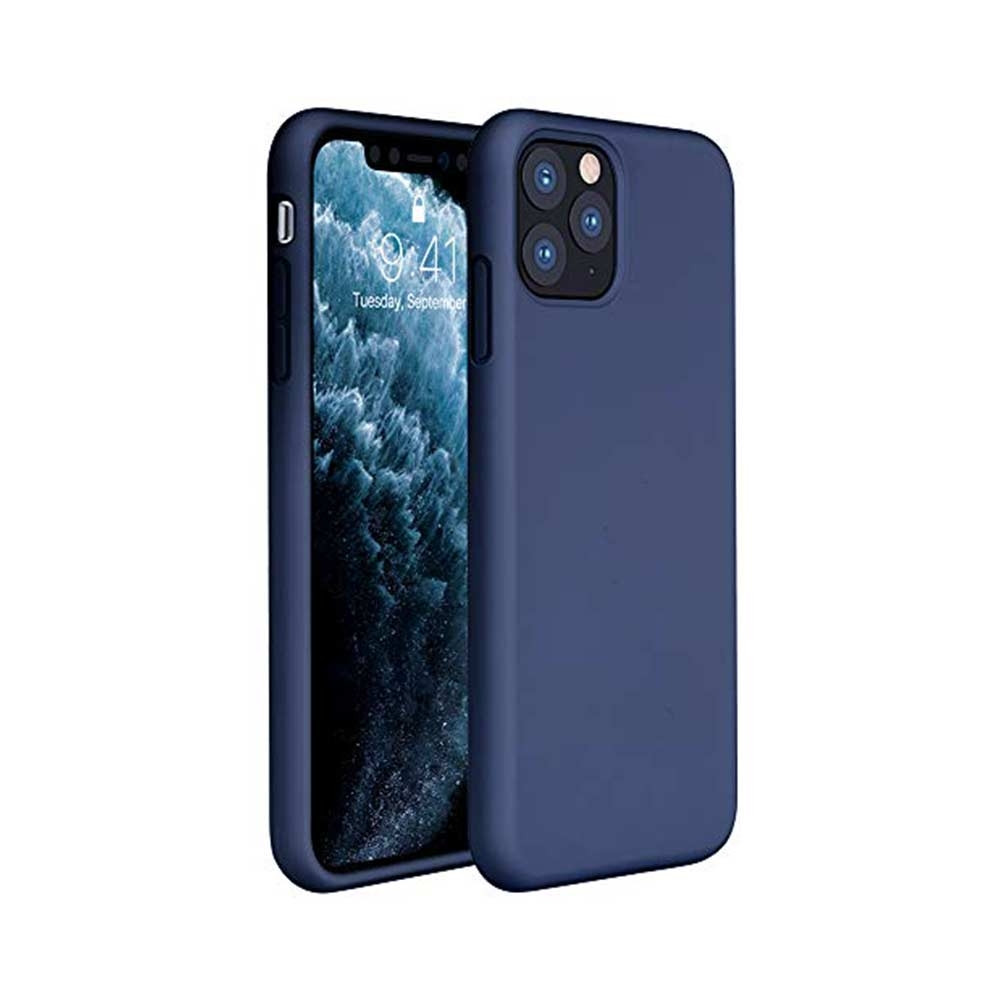 My Colors Original Liquid Silicon For iPhone 11 Pro Max Dark Blue (200-108-464)
