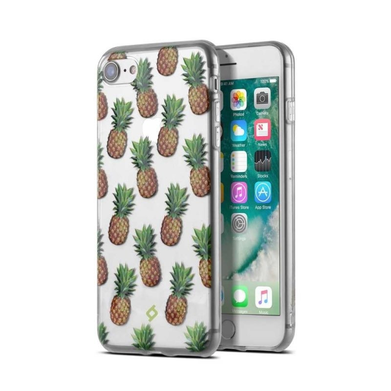 Ttec ArtCase™ TPU Προστατευτική Θήκη για iPhone 7/8/SE 2020 Pine Apple (200-108-740)