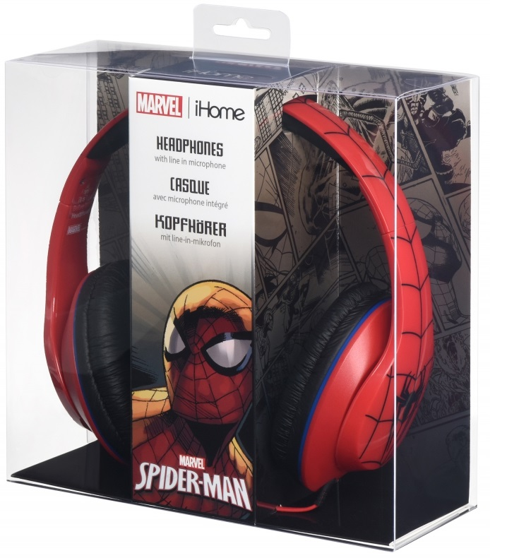 eKids Marvel Spiderman - Ενσύρματα Ακουστικά Κεφαλής για Παιδιά - Red (200-108-806)