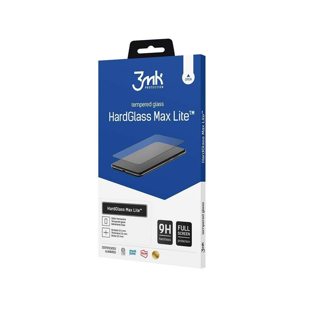 3MK HardGlass Max Lite Full Face Tempered Glass Samsung Galaxy A04s Μαύρο (200-110-059)