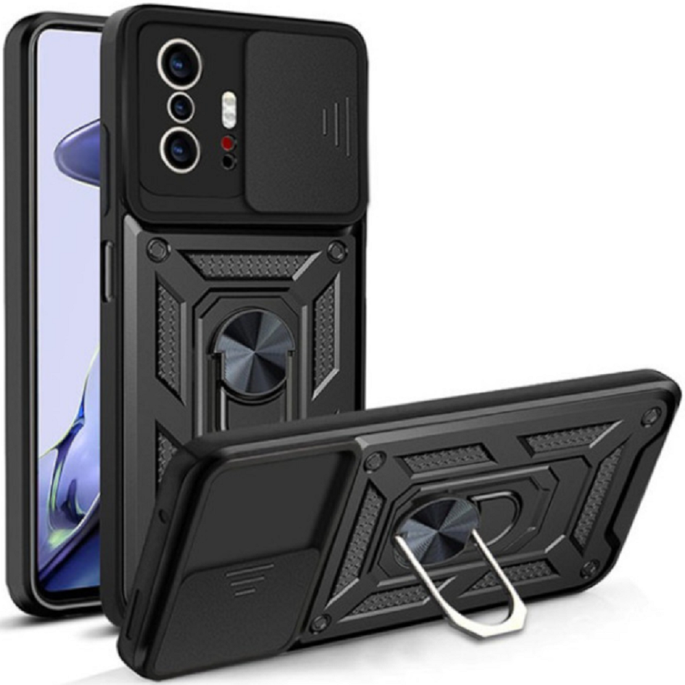 Bodycell Armor Slide Cover Case Xiaomi 11T / 11T Pro Black (200-110-090)