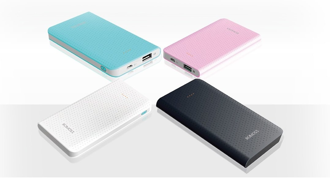 Power Bank - 5000 mAh by Romoss -Sense Mini Black