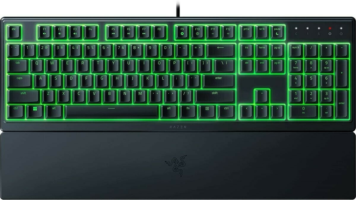 RAZER ORNATA V3 Χ GAMING KEYBOARD – LOW PROFILE MEMBRANE – SPLIT RESIST – RGB – US LAYOUT