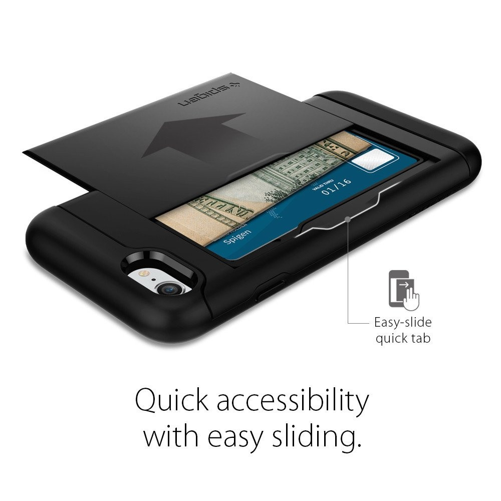 Spigen iPhone 7 Slim Armor CS Black (042CS20455)