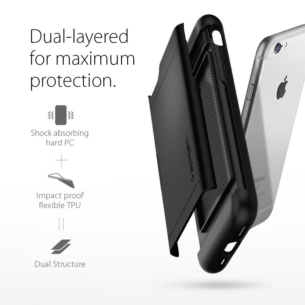 Spigen iPhone 7 Slim Armor CS Black (042CS20455)