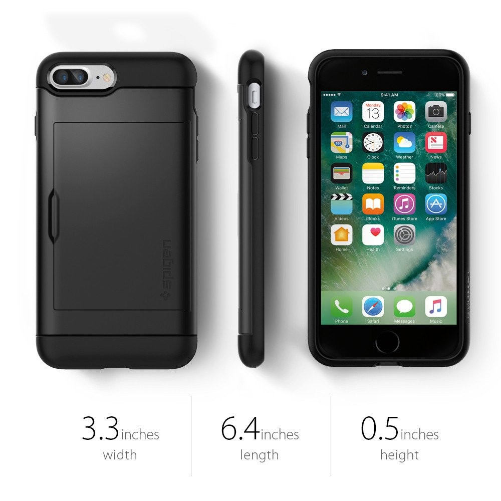 Spigen iPhone 7 Plus Slim Armor CS Black (043CS20528)