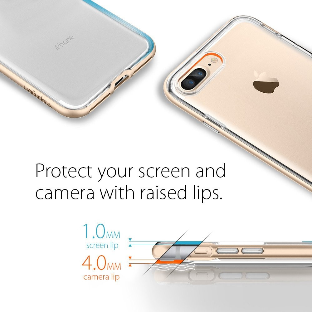 Spigen iPhone 7 Plus Neo Hybrid Crystal Gold (043CS20538)