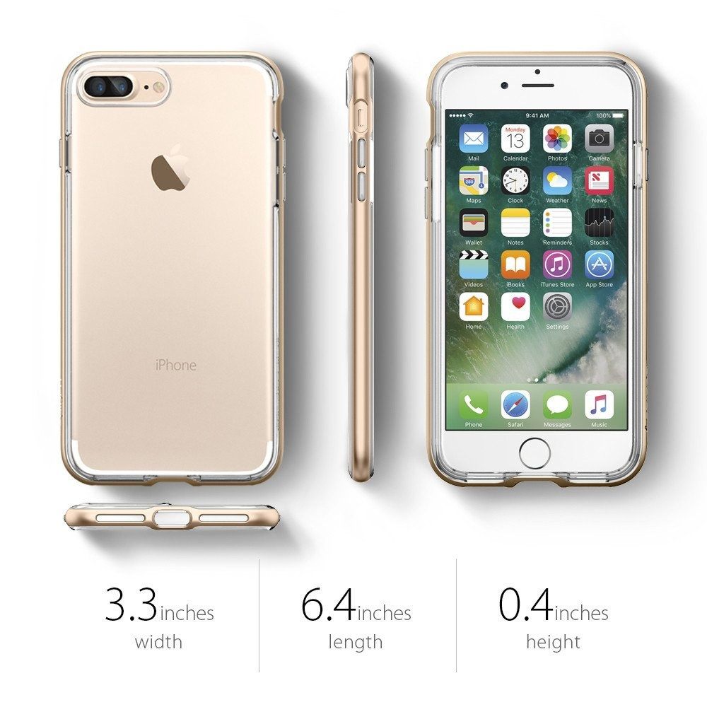 Spigen iPhone 7 Plus Neo Hybrid Crystal Gold (043CS20538)