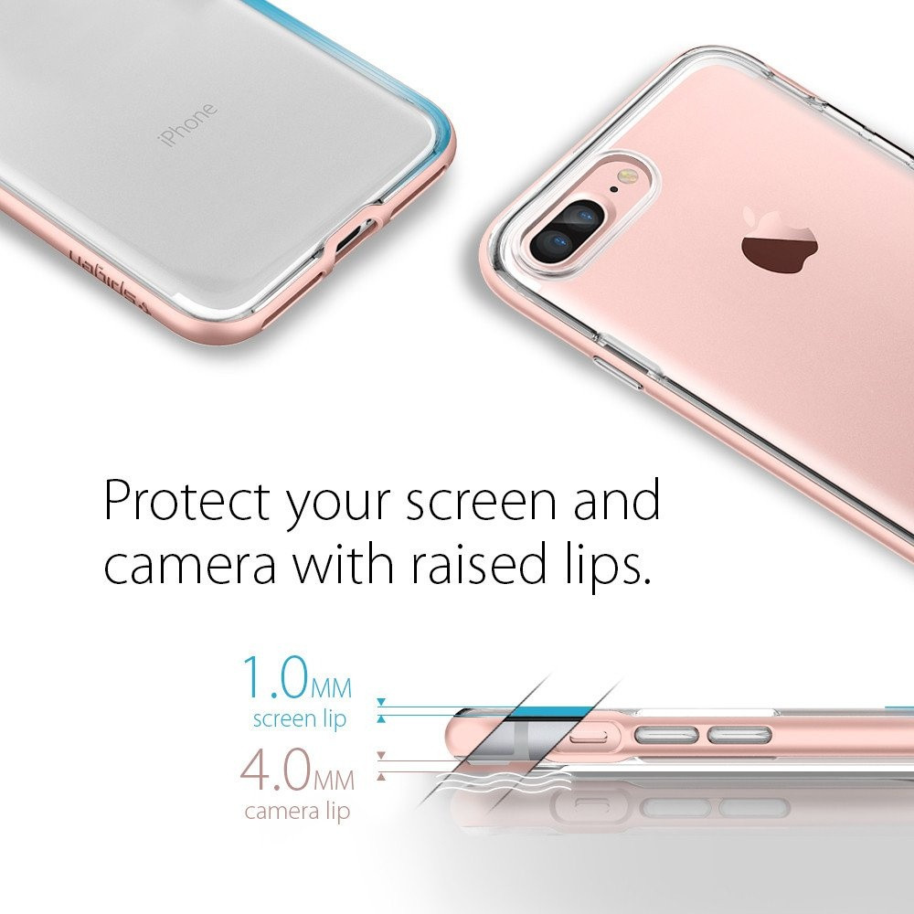 Spigen iPhone 7 Plus Neo Hybrid Crystal Rose Gold (043CS20542)