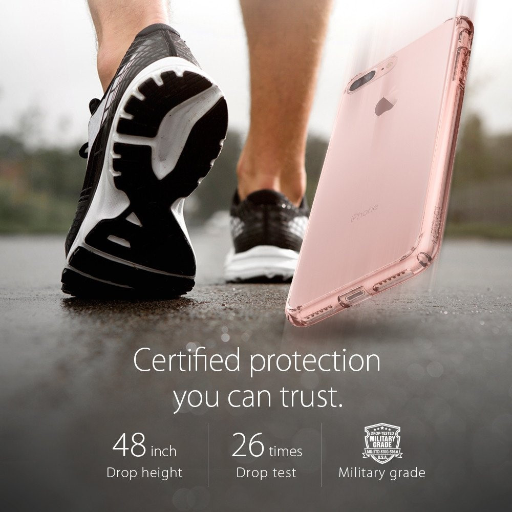 Spigen iPhone 7 Plus Ultra Hybrid Rose Crystal (043CS20549)