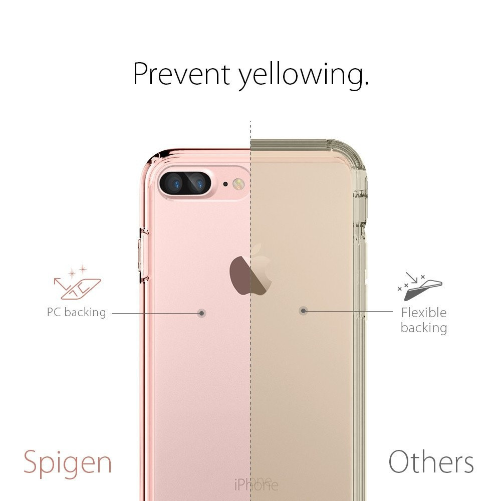 Spigen iPhone 7 Plus Ultra Hybrid Rose Crystal (043CS20549)