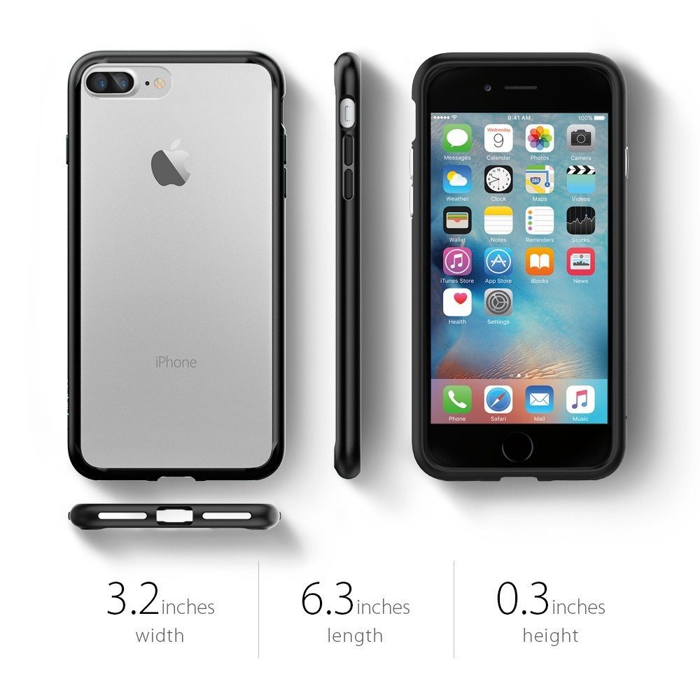 Spigen iPhone 7 Plus Ultra Hybrid Black (043CS20550)