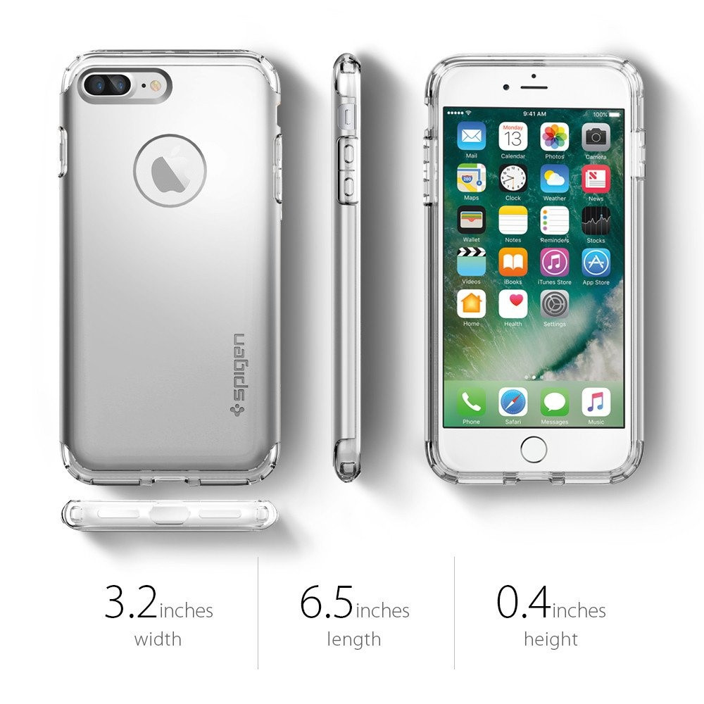 Spigen iPhone 7 Plus Hybrid Armor Satin Silver (043CS20698)