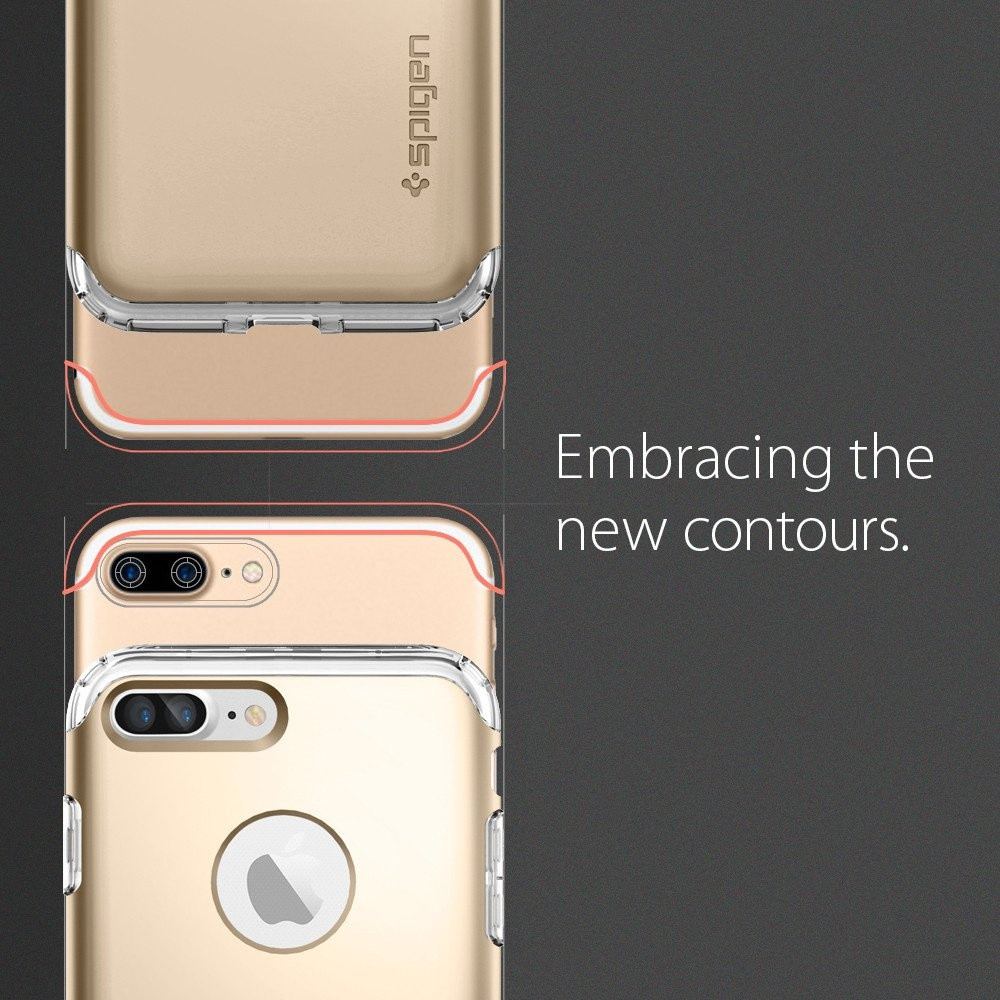 Spigen iPhone 7 Plus Hybrid Armor Champagne Gold (043CS20699)