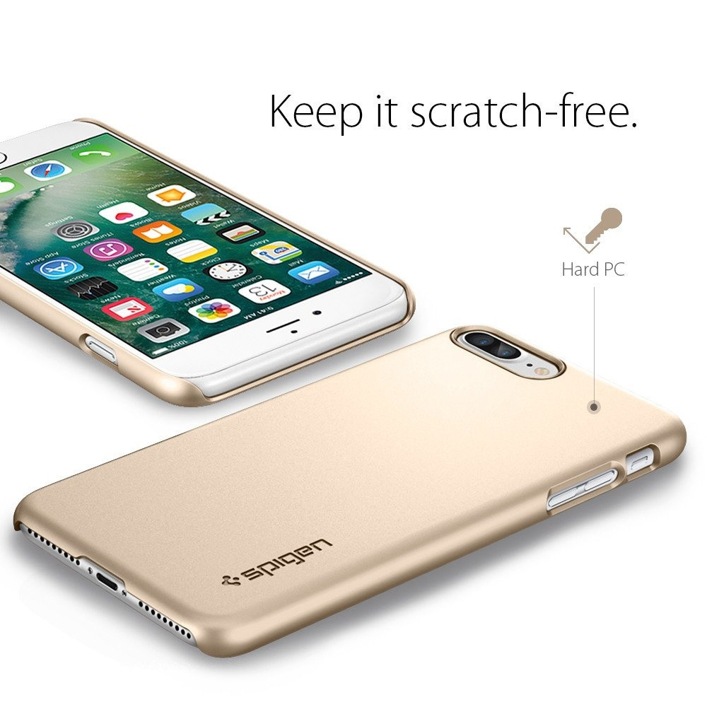 Spigen iPhone 7 Plus Thin Fit Champagne Gold (043CS20734)