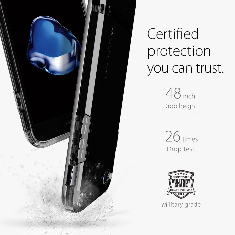 Spigen iPhone 7 Flip Armor Jet Black (042CS20844)