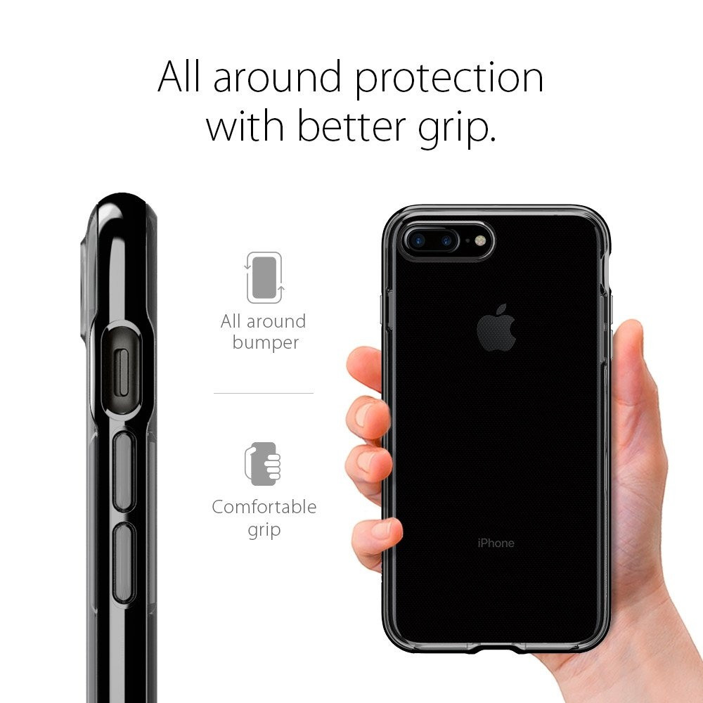 Spigen iPhone 7 Plus Neo Hybrid Crystal Jet Black (043CS20847)