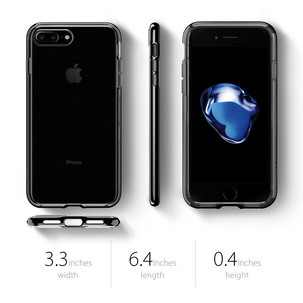Spigen iPhone 7 Plus Neo Hybrid Crystal Jet Black (043CS20847)