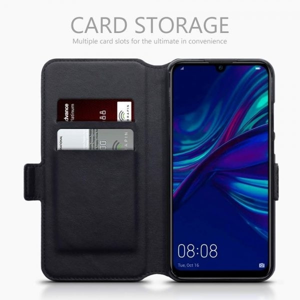 Terrapin Θήκη - Πορτοφόλι Huawei P Smart 2019 - Carbon Fibre Black (117-083-210)
