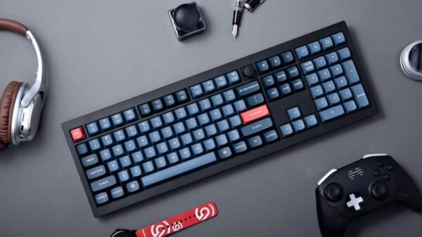 Keychron V6 Max QMK/VIA (V6M-D3) Wireless (BT/2,4/Wired) Custom Mechanical Keyboard Brown Switch