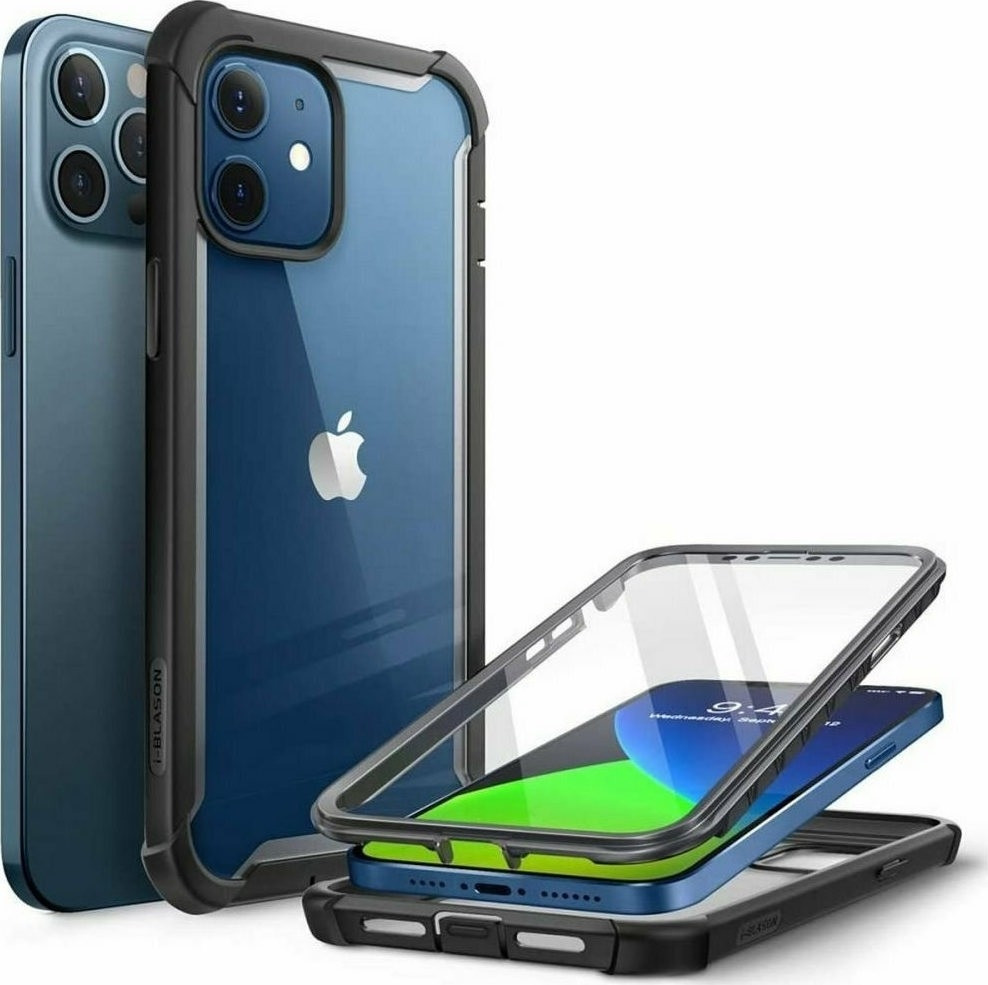 Supcase i-Blason Ares Ανθεκτική Θήκη Apple iPhone 12 / 12 Pro - Black (KD200916)