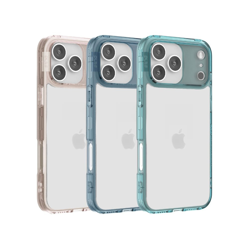 Ples iPhone 17 Pro Lepi Glim (Milk Peach) – Διαφανής Θήκη με Χρωματιστό Πλευρικό Φινίρισμα