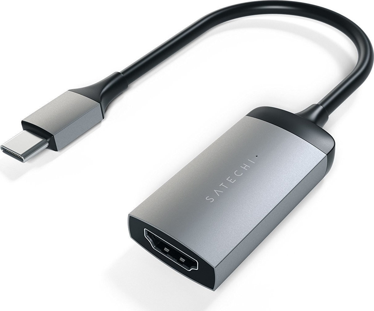Satechi Αντάπτορας Type-C (male) σε HDMI 4K 60Hz (female) - Space Gray (ST-TC4KHAM)