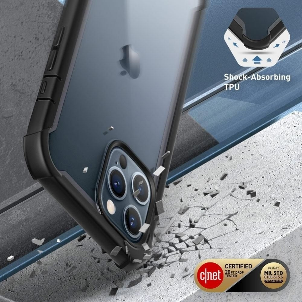 Supcase i-Blason Ares Ανθεκτική Θήκη Apple iPhone 12 / 12 Pro - Black (KD200916)