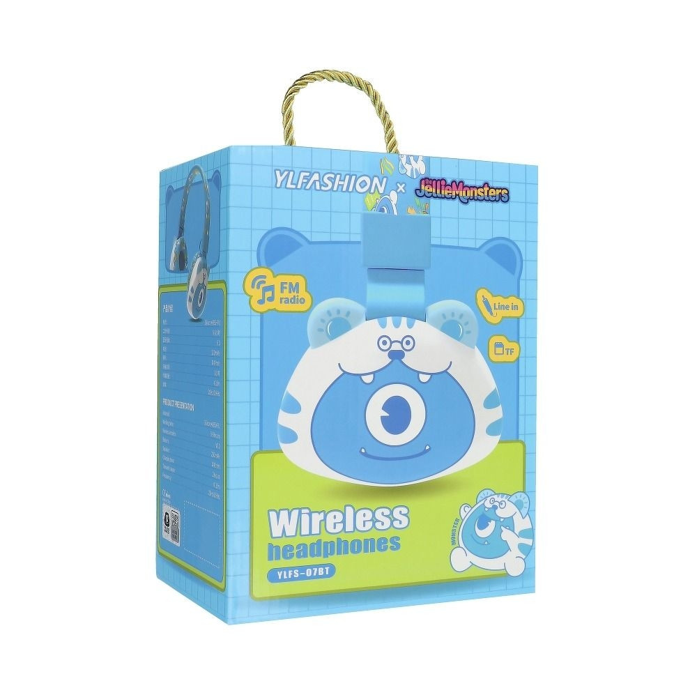 JELLIE MONSTER YLFS-07BT Headphones wireless Blue (200-110-304)