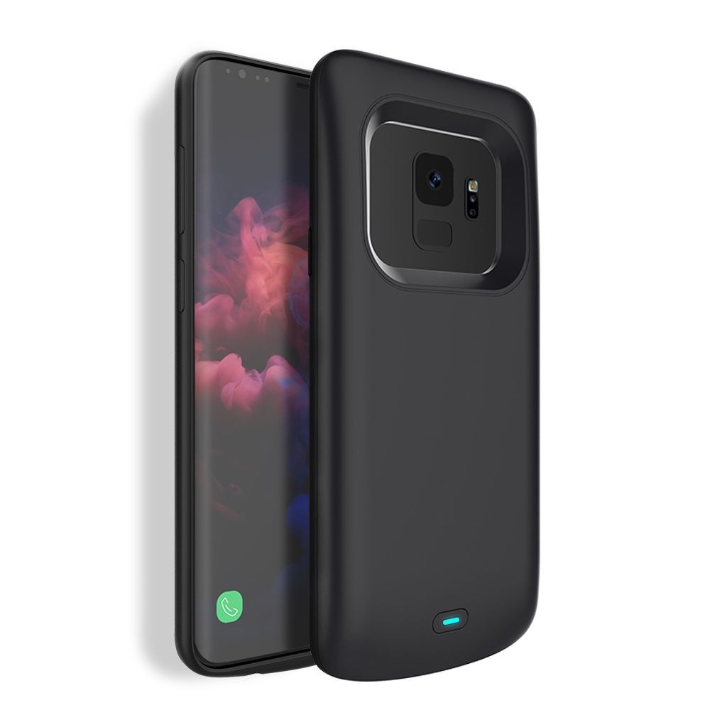 Θήκη με Ενσωματωμένη Μπαταρία 4700mAh Samsung Galaxy S9 - Fast Charge - Black