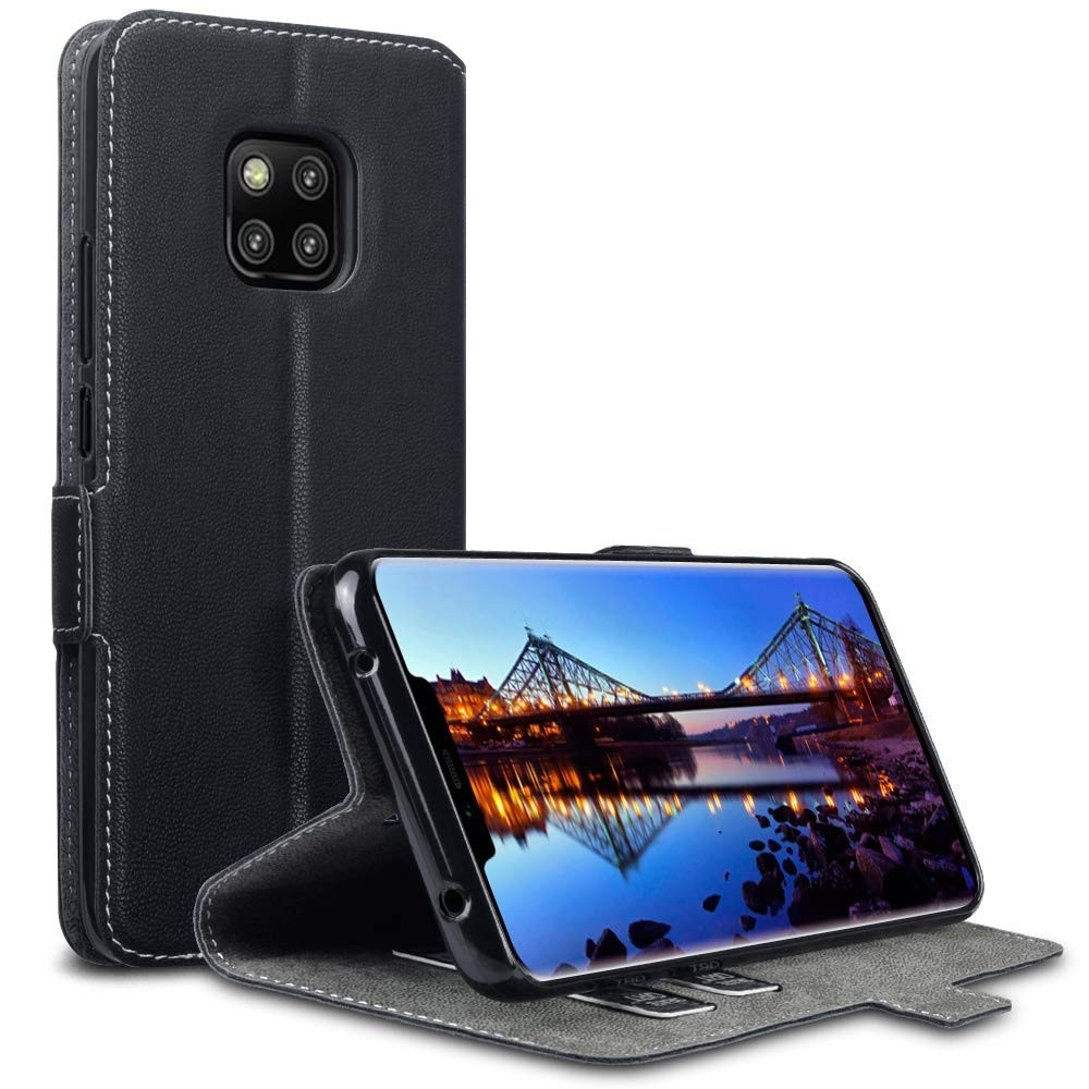 Terrapin Low Profile Θήκη - Πορτοφόλι Huawei Mate 20 Pro - Black