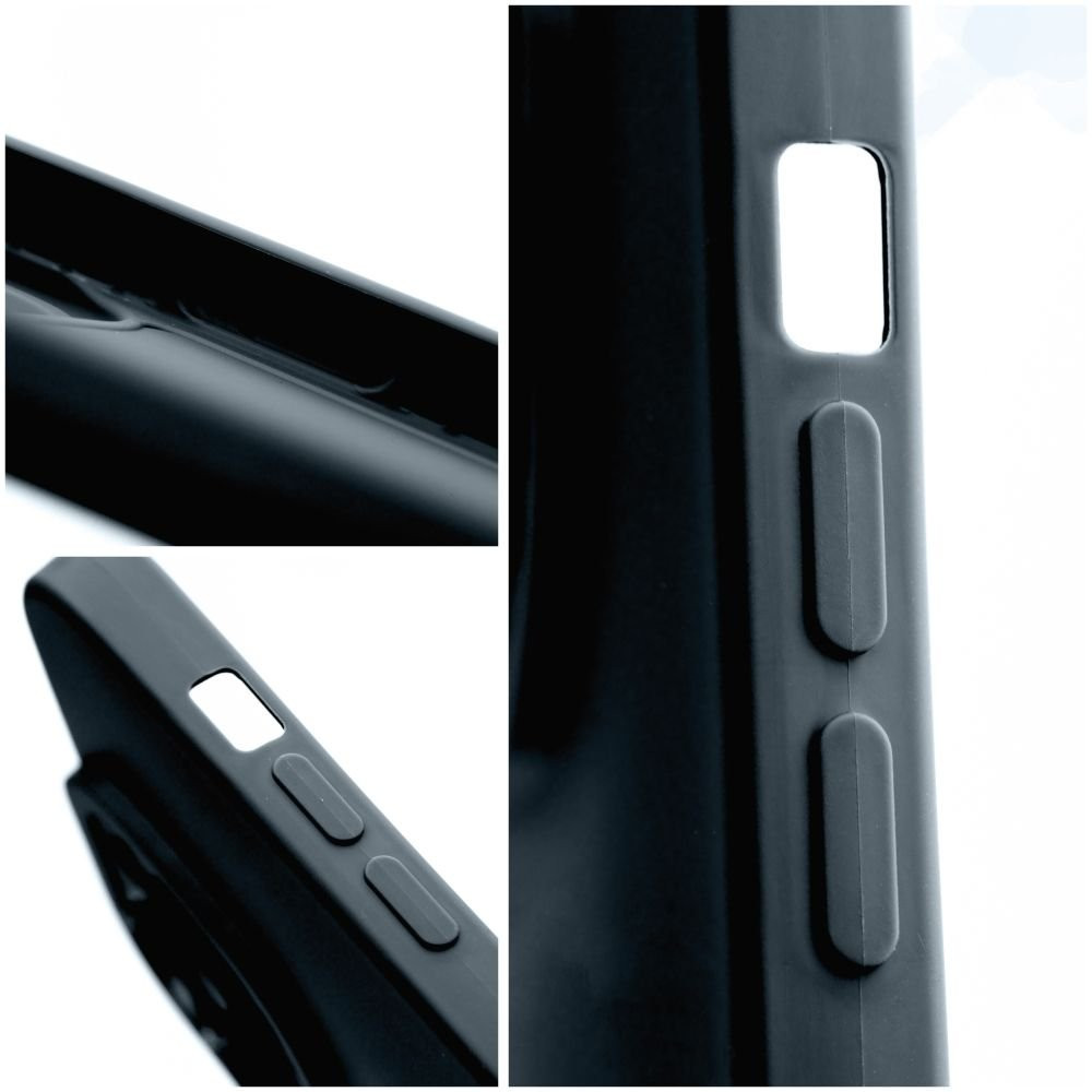 Roar Matte Glass Back Cover Σιλικόνης Samsung Galaxy A52 5G Black 