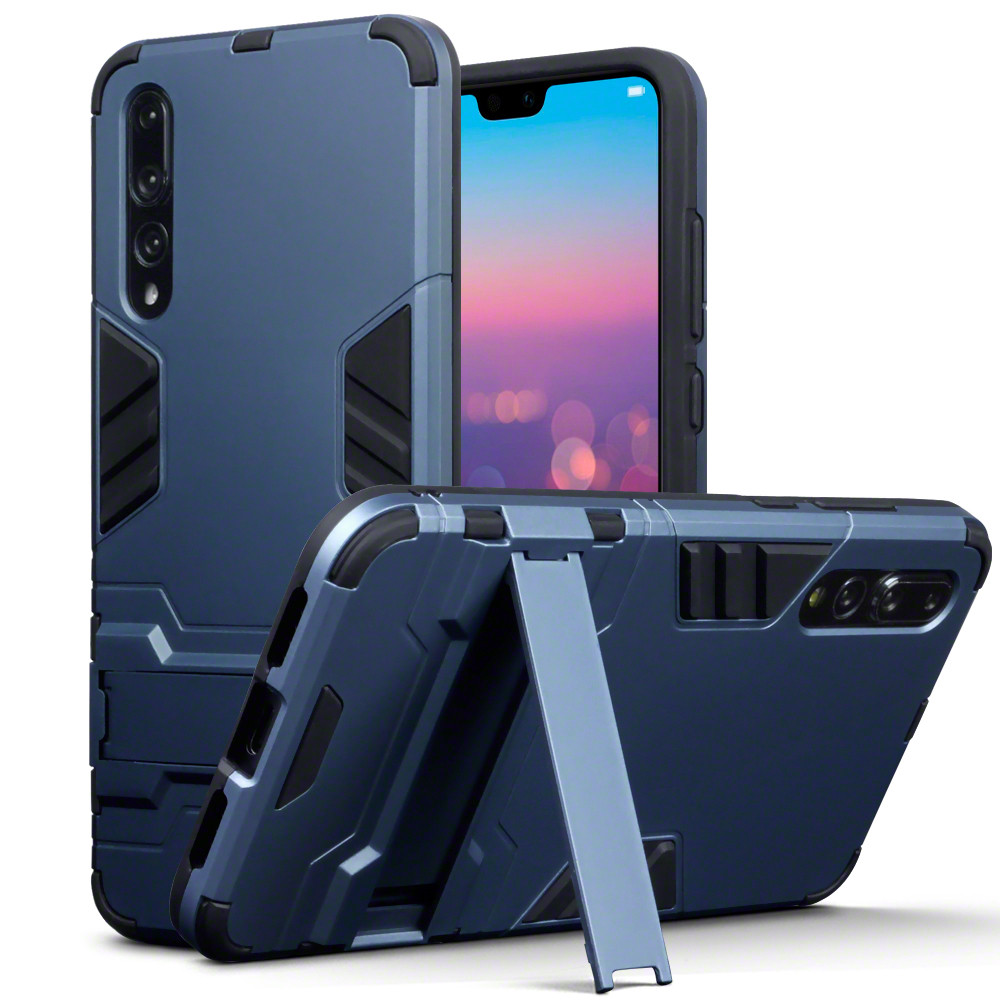 Terrapin Ανθεκτική Θήκη με Stand Huawei P20 Pro - Dark Blue 